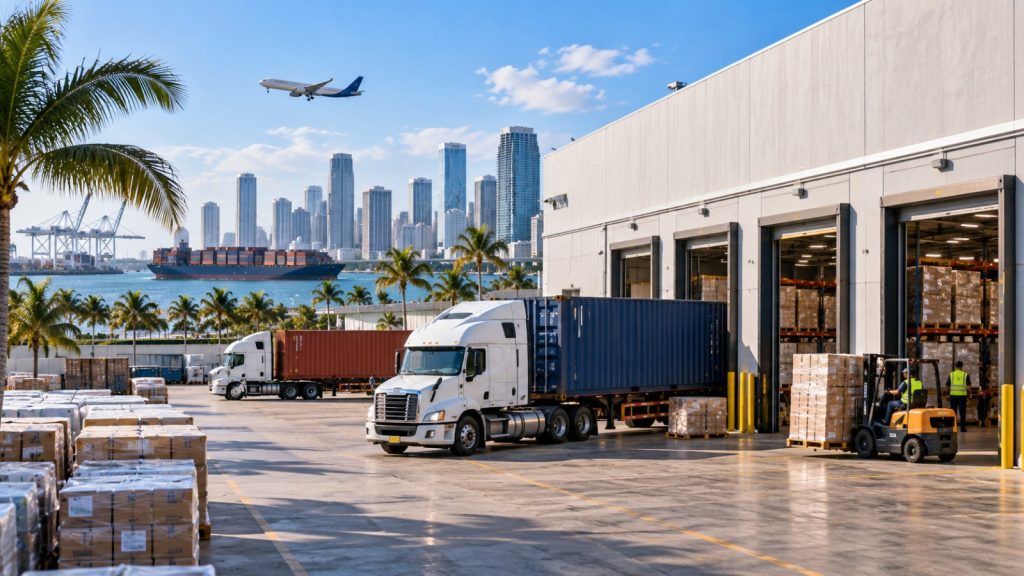 Oficinas en Miami: la ventaja de Krystal Logistics para el comercio internacional